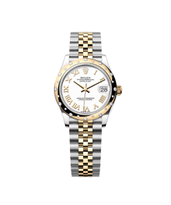 Rolex Datejust m278343-0001/0002 White Dial Yellow Rolesor Oyster Watch