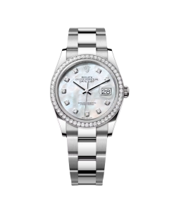Rolex Datejust 36mm 126284 Mother-of-Pearl Dial Oyster Bracelet