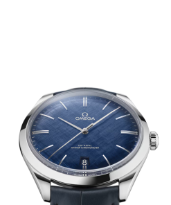 Alternative view of Omega De Ville Trésor 40mm Blue Dial Stainless Steel Strap 435.13.40.21.03.001