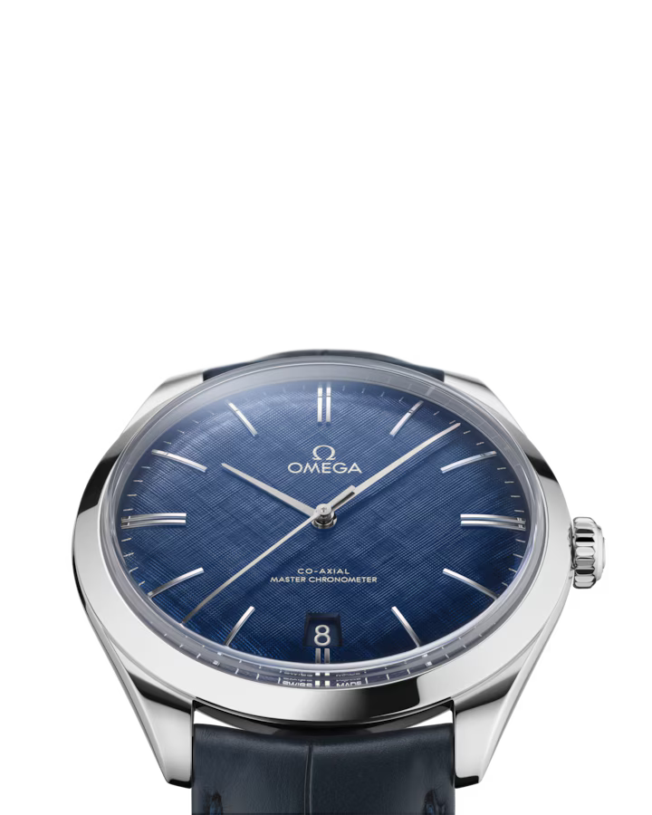 Omega De Ville Trésor 40mm Blue Dial Stainless Steel Strap 435.13.40.21.03.001 - Image 2