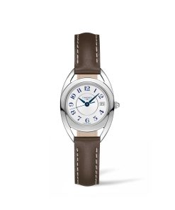 Longines Women's L6.136.4.73.2 Equestrian Brown Leather Watch