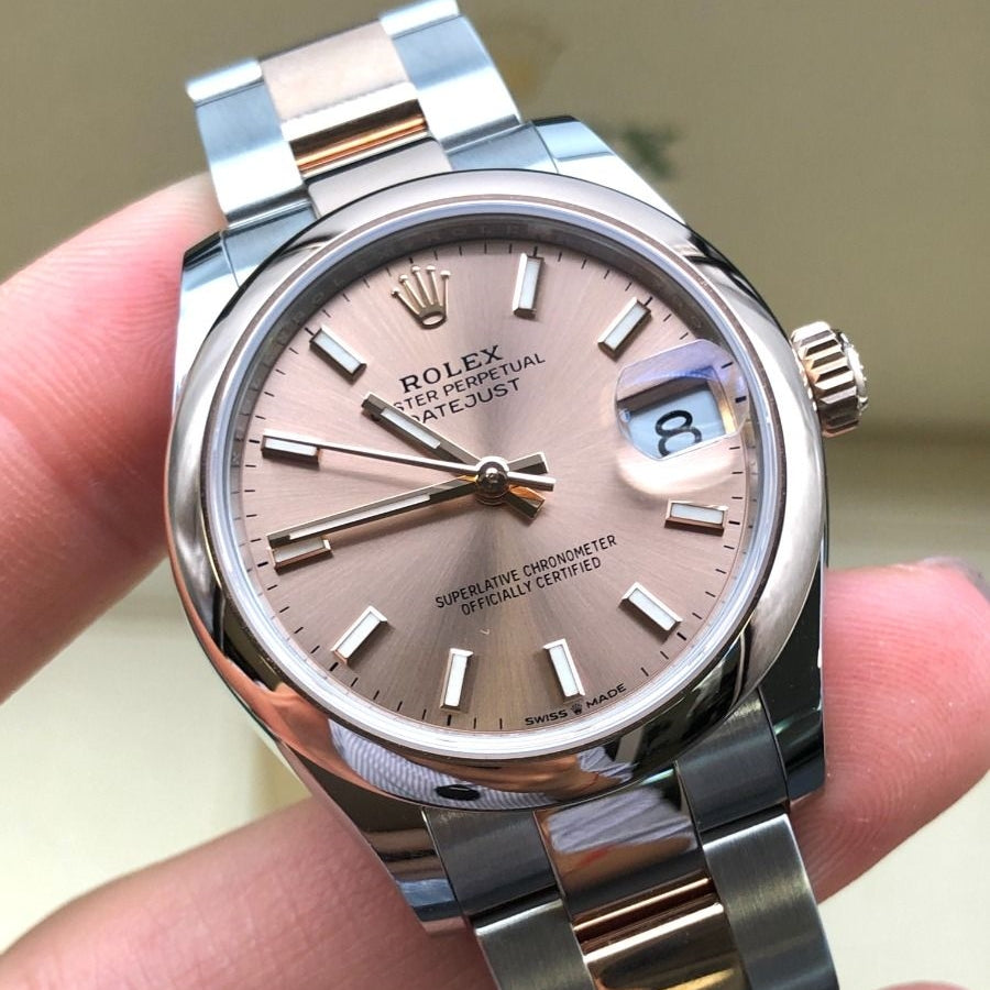Rolex Datejust m278241-0009/0010 Rose 31mm Dial Oyster Bracelet Watch - Image 10