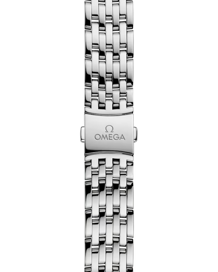 Omega De Ville Prestige 27.5 mm Blue Dial Stainless Steel Bracelet 434.10.28.60.03.002 - Image 3