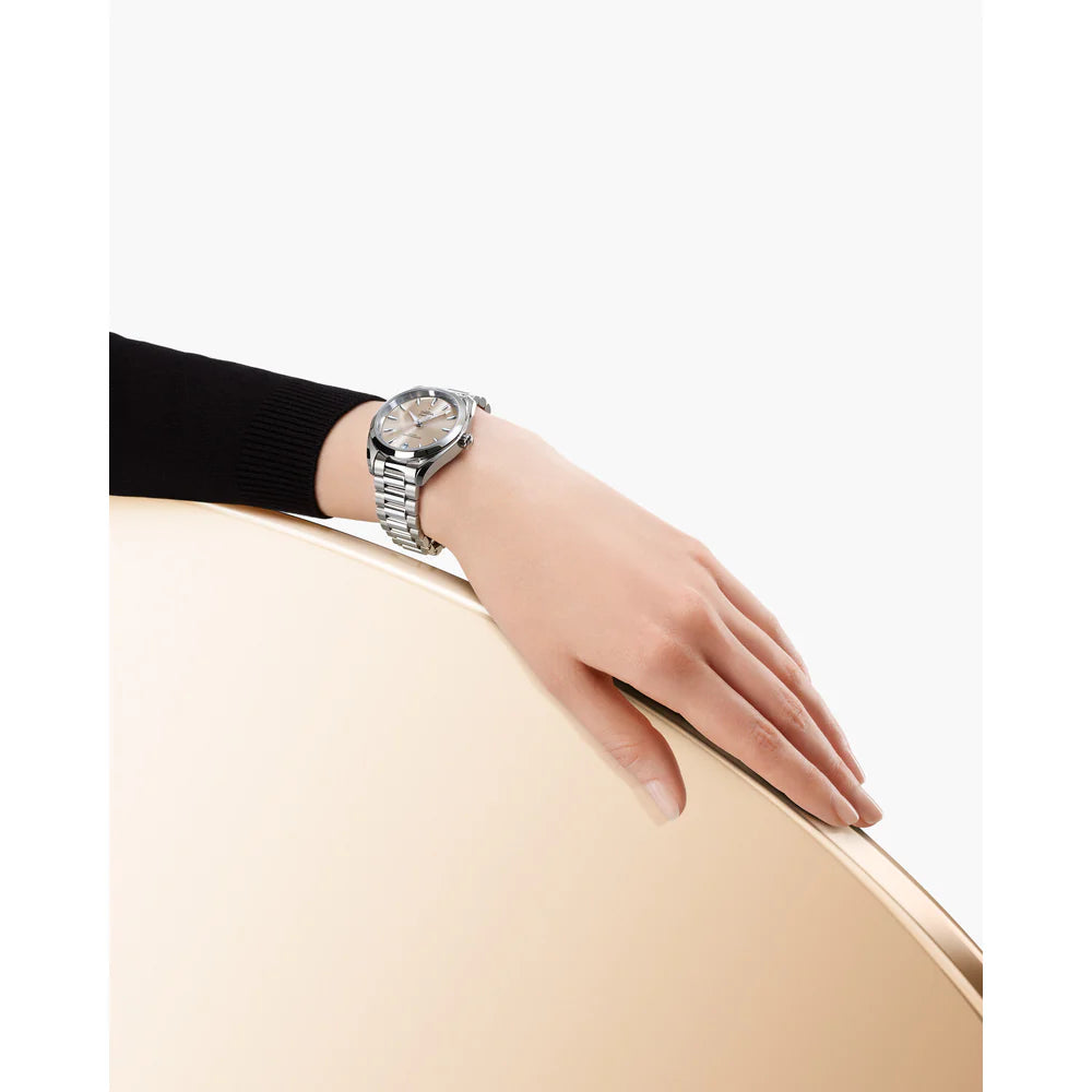Omega Seamaster Aqua Terra SHADES 34 mm Sandstone Dial Stainless Steel Bracelet 220.10.34.20.09.001 - Image 2