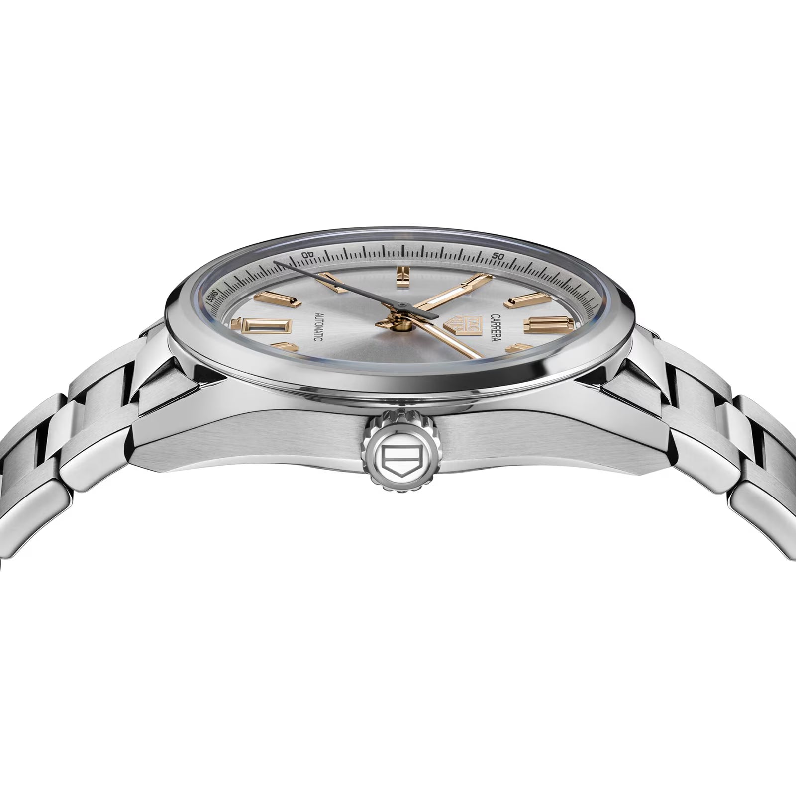 TAG Heuer Carrera Date 36mm Unisex Watch Silver WBN2310.BA0001 - Image 3