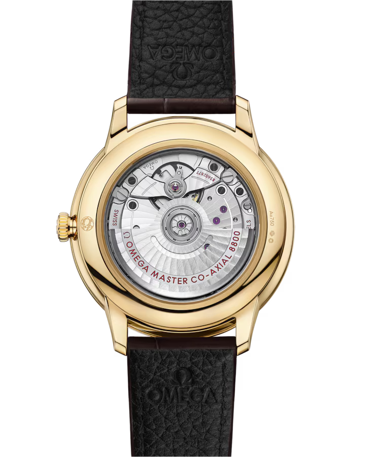 Omega De Ville Prestige 40mm Silver Dial 18k Yellow Gold Strap 434.53.40.20.02.002 - Image 3