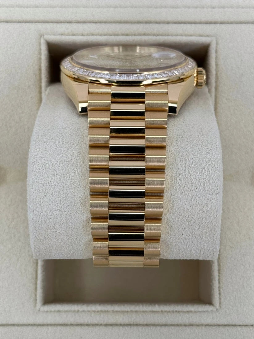 Rolex Day-Date 40mm 228398TBR-0036 Diamond Paved Dial President Watch - Image 8