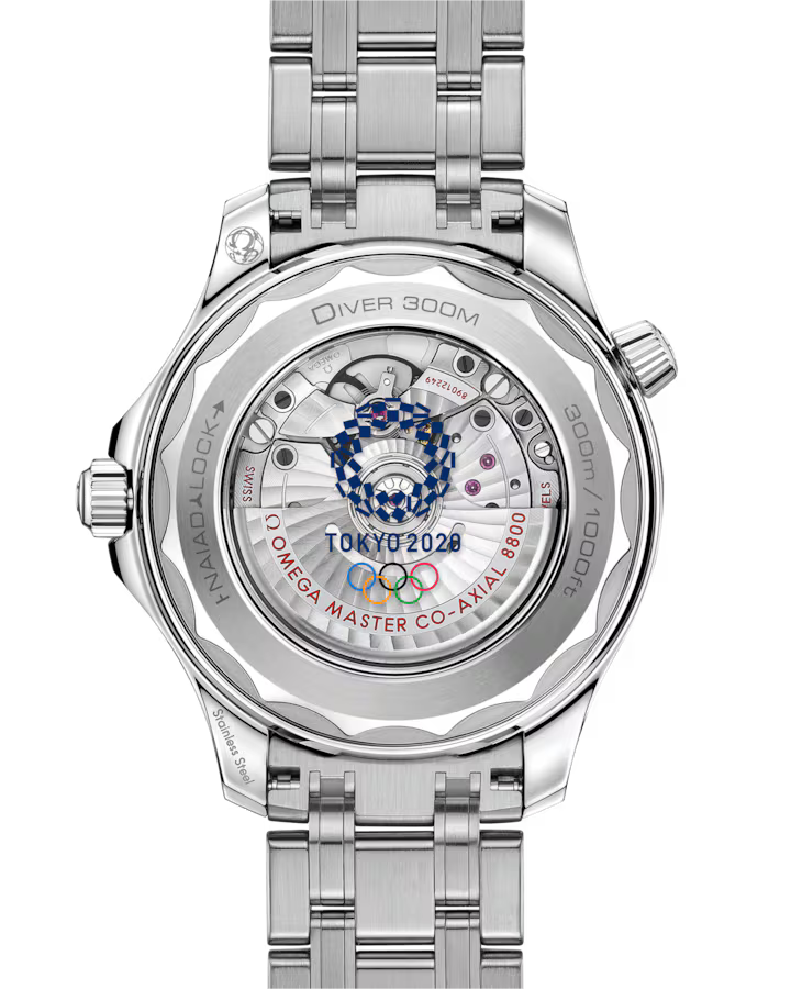 Omega Seamaster Diver 300M Tokyo 2020 Limited Edition Steel Mens Watch 42mm 522.30.42.20.04.001 - Image 8