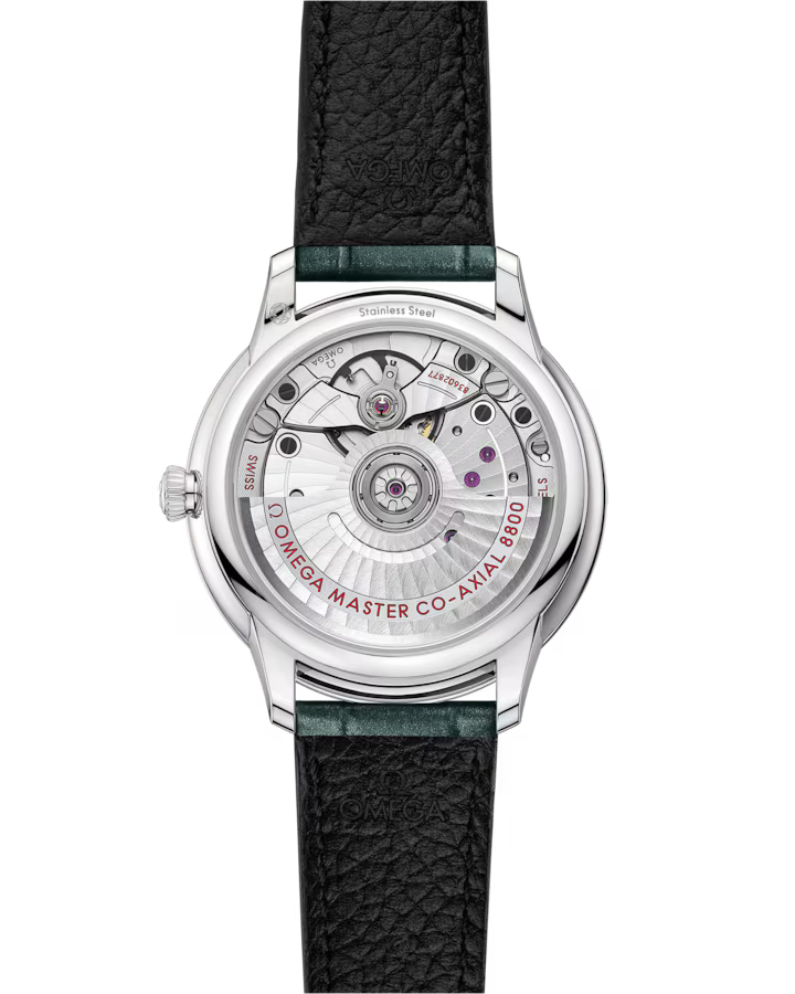 Omega De Ville Prestige 34mm Green Dial with Diamonds Stainless Steel Strap 434.13.34.20.60.001 - Image 2