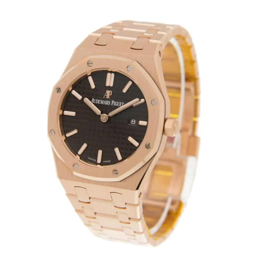 Audemars piguet Royal Oak Quartz Ladies Rose Gold 33mm Watch - Image 2