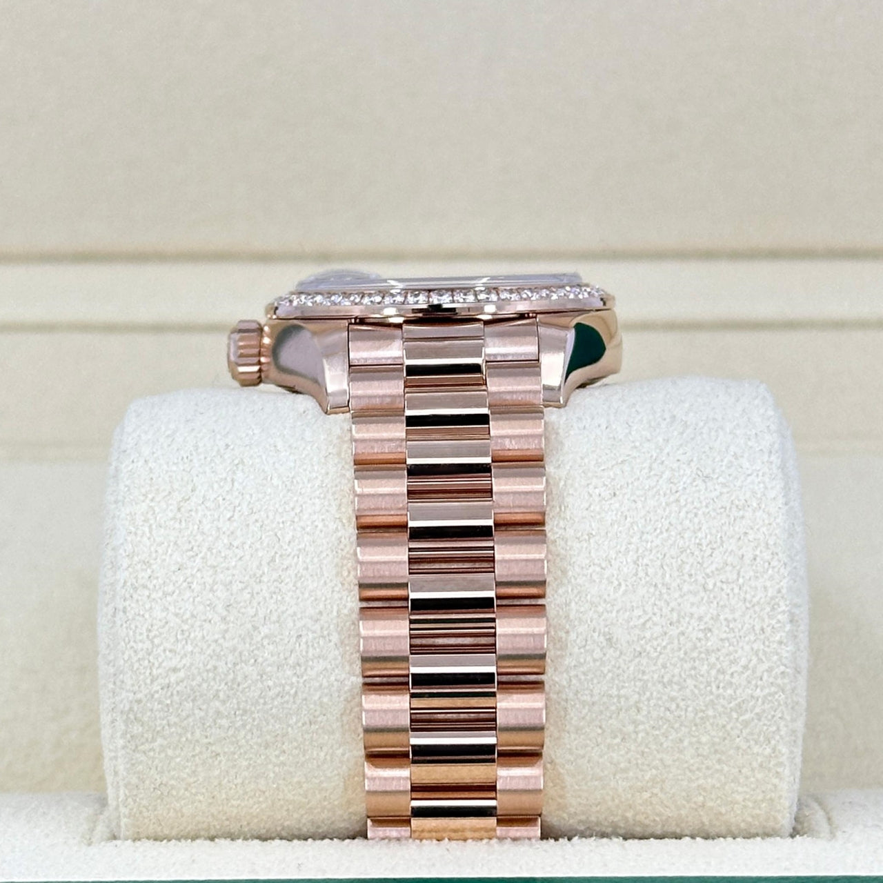 Rolex Lady-Datejust 28mm 279135RBR Chocolate Diamond Dial Jubilee Bracelet - Image 4