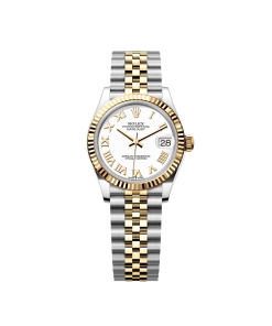 Rolex Datejust m278273-0001/0002 31mm White Dial Stainless Steel and Yellow Gold Oyster Watch