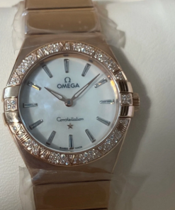 Alternative view of Omega Constellation Ladies' Selection 28mm Sedna�?gold on Sedna�?gold 131.55.28.60.55.003