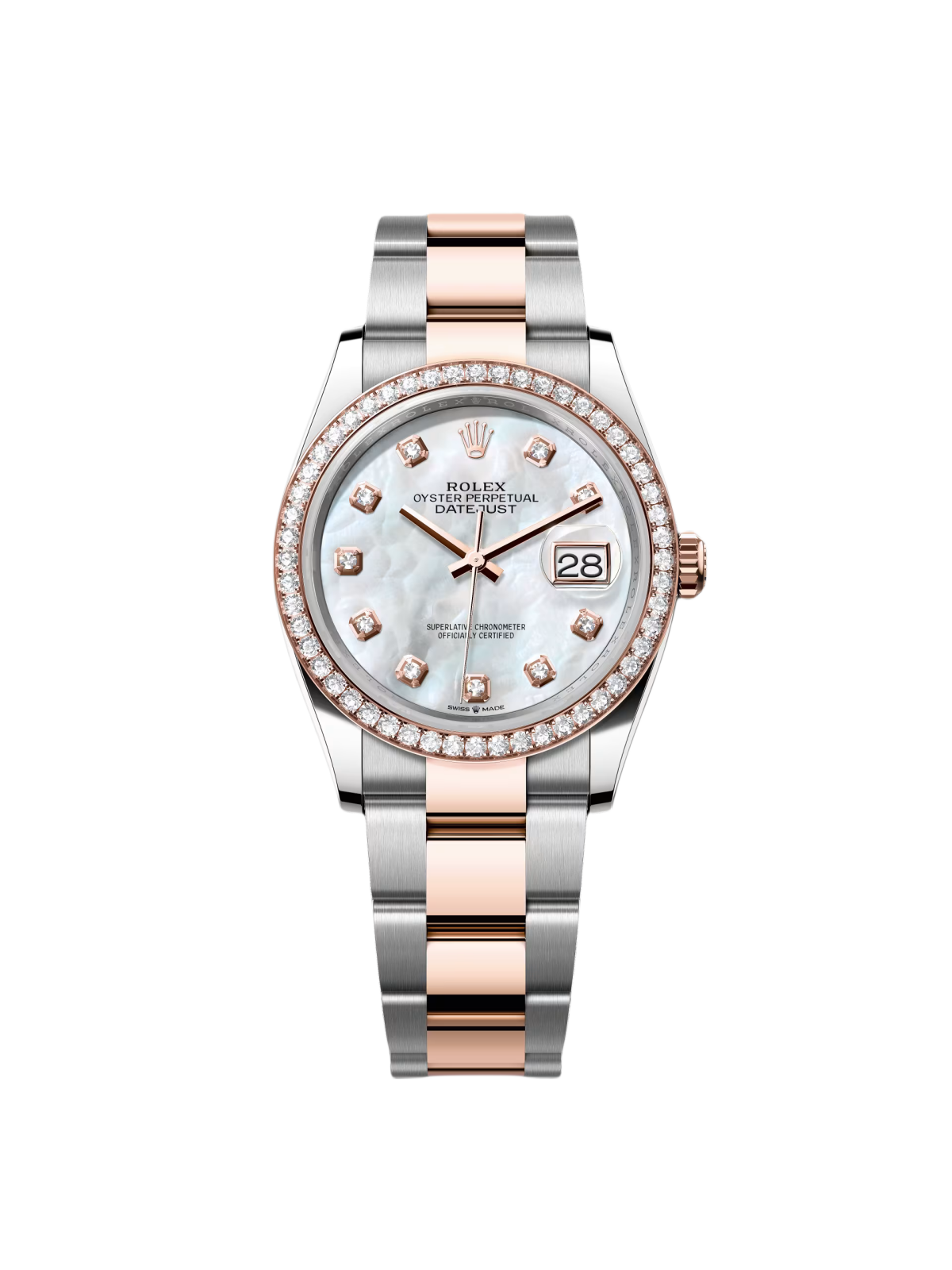 Rolex Datejust 36mm 126281 Mother-of-Pearl Dial Jubilee Bracelet - Image 2