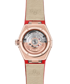 Alternative view of Omega Constellation Ladies' Selection 29mm Sedna�?gold on leather strap 131.58.29.20.99.005