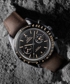 Alternative view of Omega Speedmaster Dark Side of the Moon 44.25mm Black Dial Black ceramic Strap 311.92.44.51.01.006