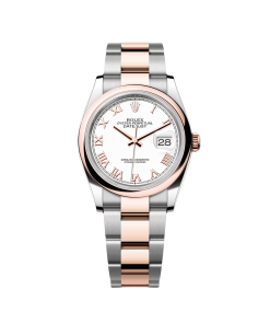 Rolex  Datejust 36mm 126201 White Dial Oyster Bracelet Watch