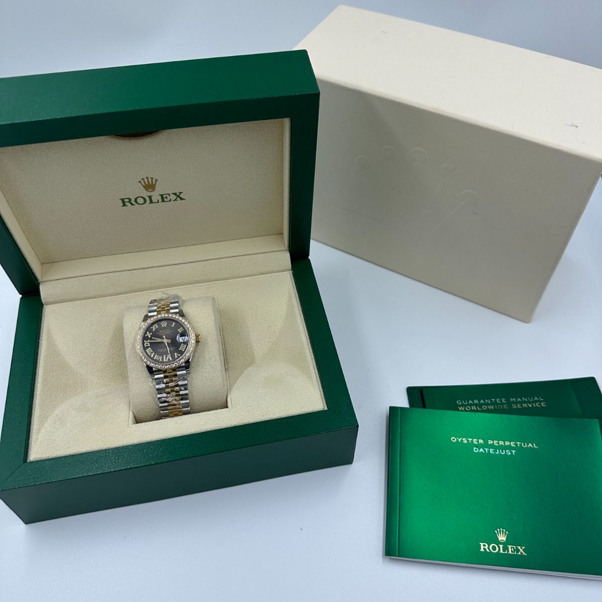 Rolex Datejust m278383RBR-0017/0018 31mm Dark Grey Dial Oyster Bracelet - Image 12