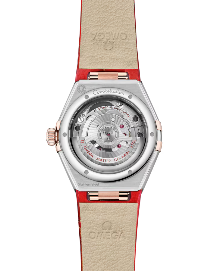 Omega Constellation Ladies' Selection 29mm steel �?Sedna�?gold on leather strap 131.23.29.20.99.002 - Image 2