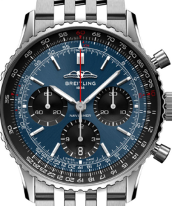 Alternative view of Breitling AB0139241C1A1 Navitimer B01 Blue Dial - Νew