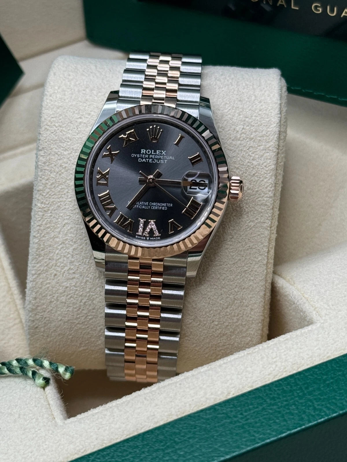Rolex Datejust m278271-0029/0030 Slate 31mm Dial Oyster Bracelet Watch - Image 15