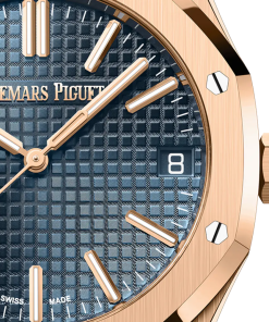 Alternative view of Audemars Piguet ROYAL OAK Pink Gold “Night Blue Cloud 50�?Dial 41mm