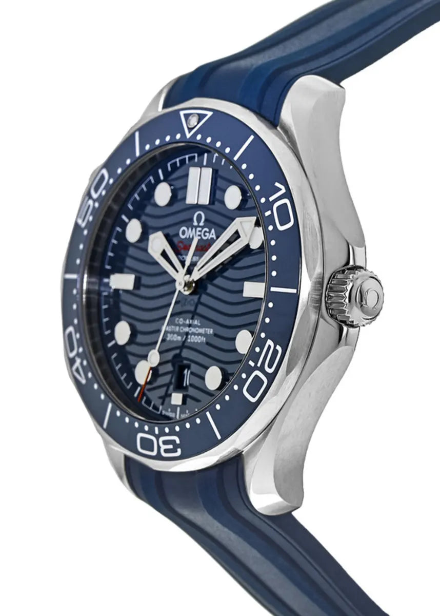 Omega Seamaster Diver 300M 42mm Blue Dial Stainless Steel Strap 210.32.42.20.03.001 - Image 2