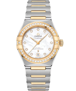 Omega Constellation Ladies' Selection 29mm steel �?yellow gold on steel �?yellow gold 131.25.29.20.52.002