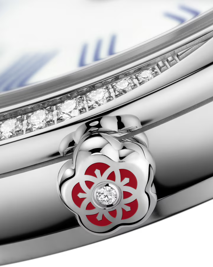 Omega De Ville Mini Trésor 26mm White Dial with Diamonds Stainless Steel Strap 428.17.26.60.04.001 - Image 5
