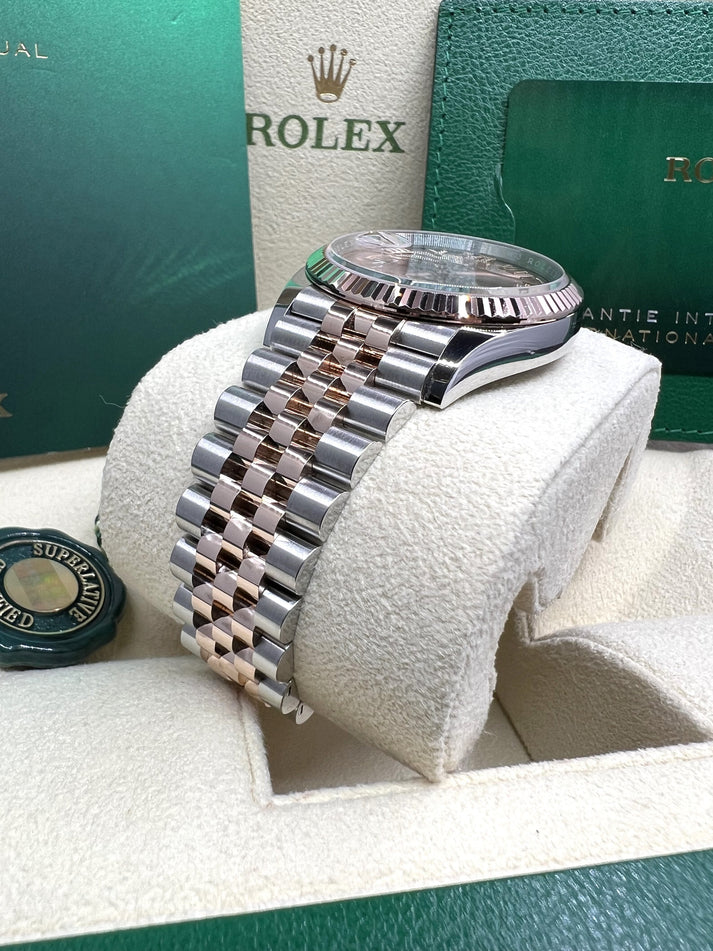 Rolex Datejust 36mm 126231 Rose Dial Oyster Bracelet - Image 7