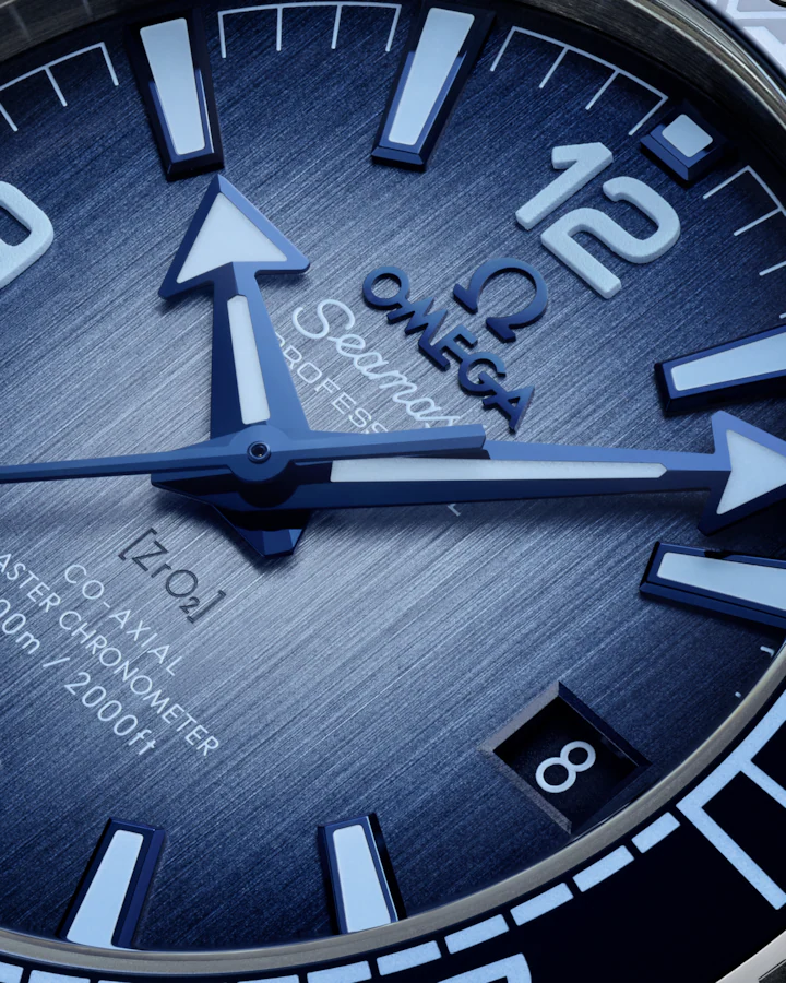 Omega Seamaster Planet Ocean 600M 39.5mm Blue Dial Stainless Steel Bracelet 215.30.40.20.03.002 - Image 3