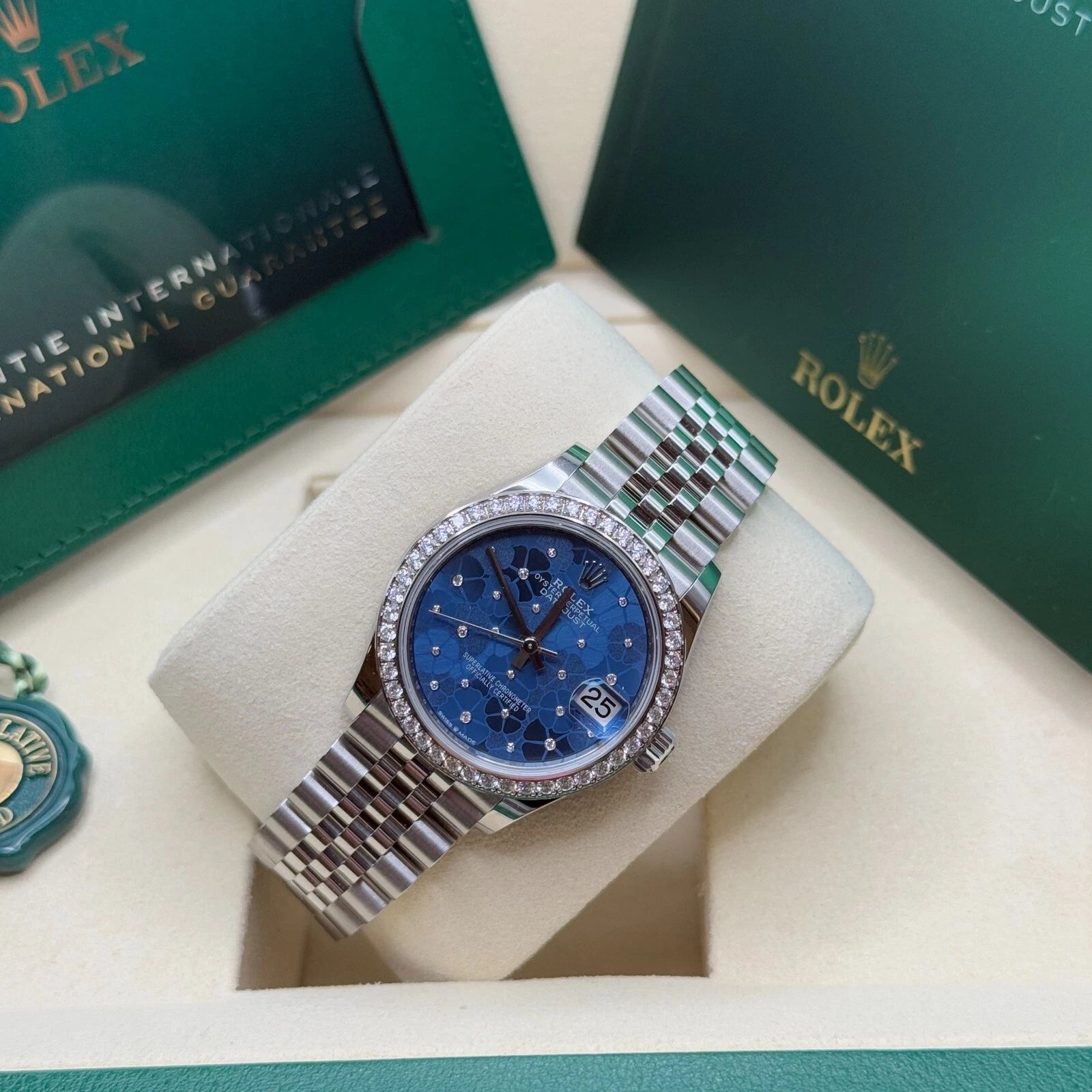 Rolex Datejust m278384RBR-0039/0040 Azzurro Blue 31mm Dial Oyster Watch - Image 17