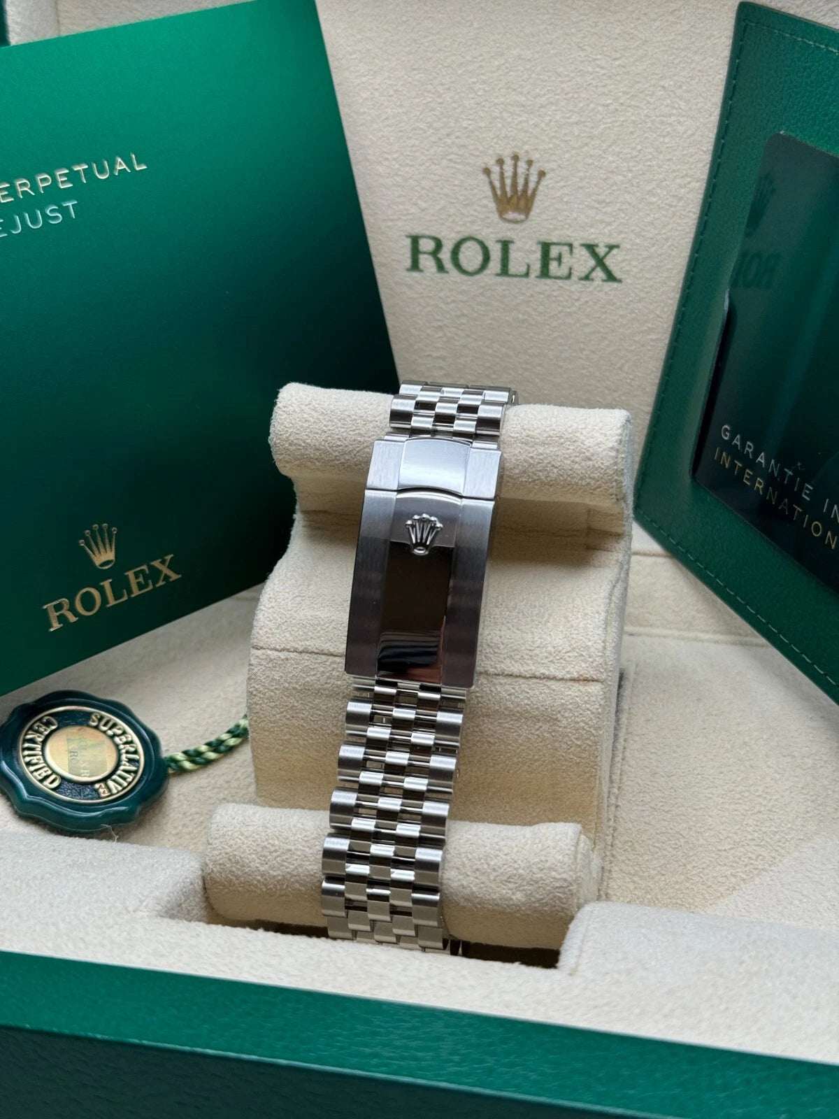 Rolex Datejust 41mm 126334 Slate Roman Jubilee Stainless Steel Mens Watch - Image 5