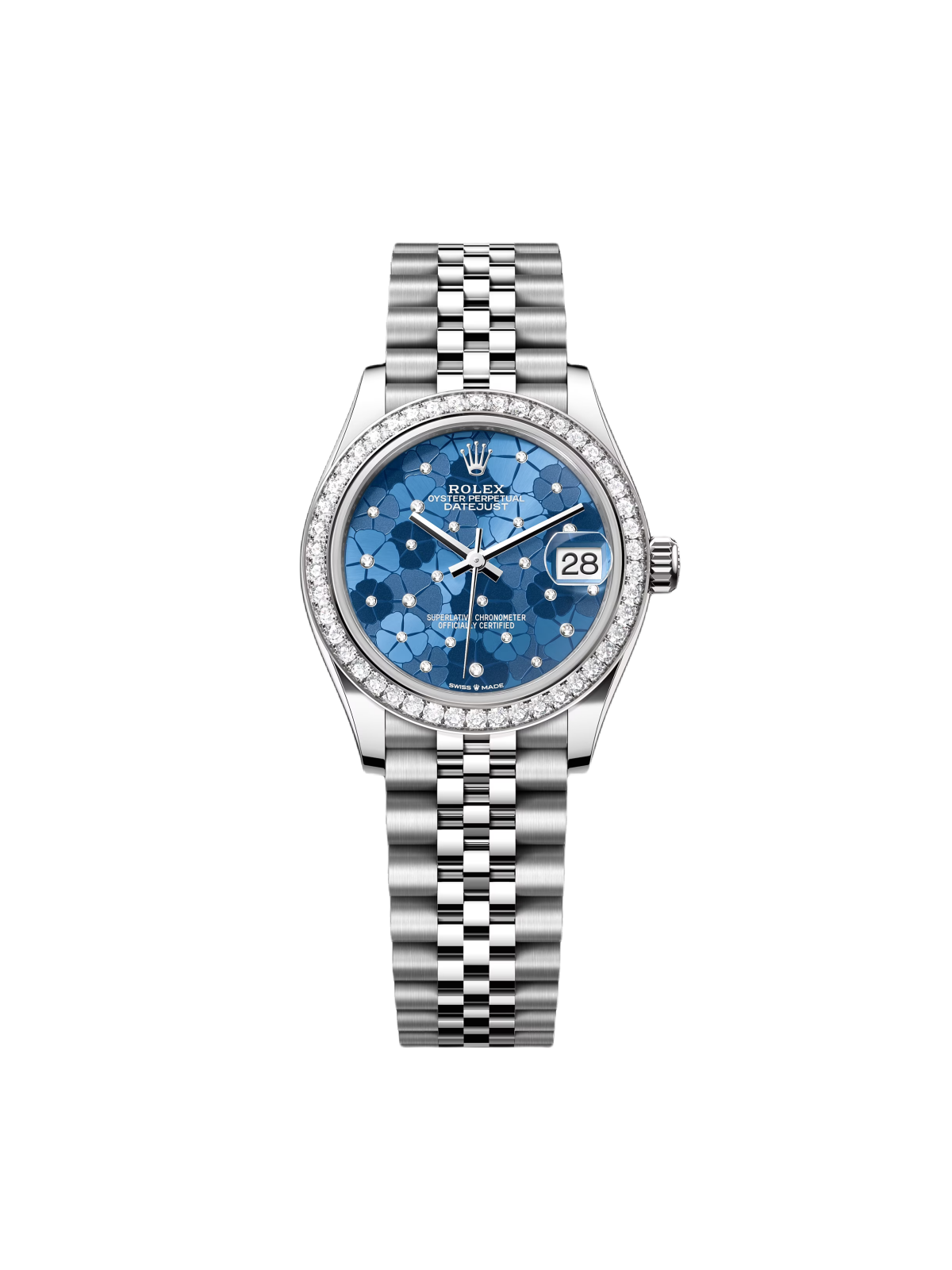 Rolex Datejust m278384RBR-0039/0040 Azzurro Blue 31mm Dial Oyster Watch - Image 3