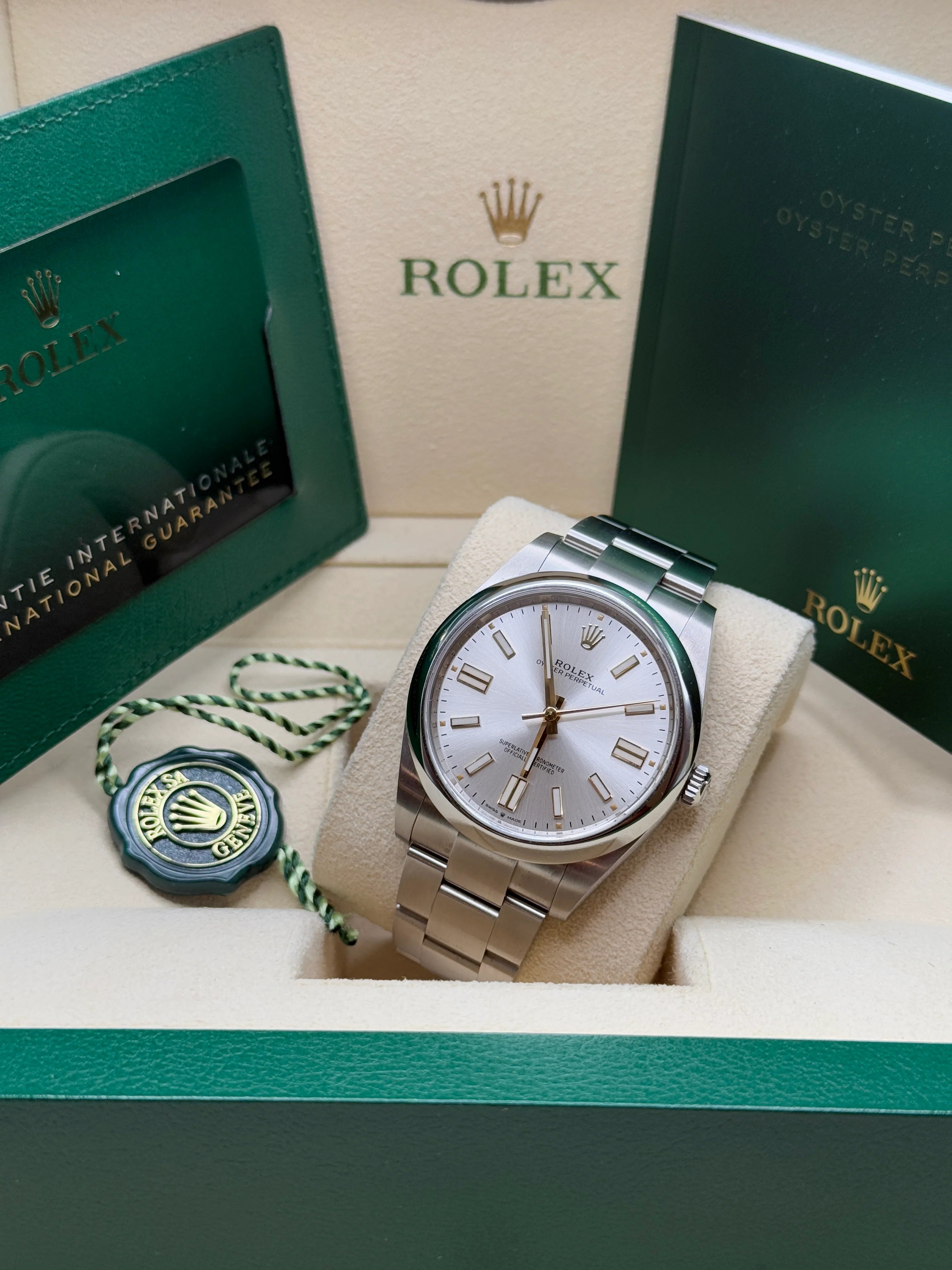 Rolex Oyster Perpetual 36mm 126000-0001 Silver Dial Oyster Bracelet - Image 2