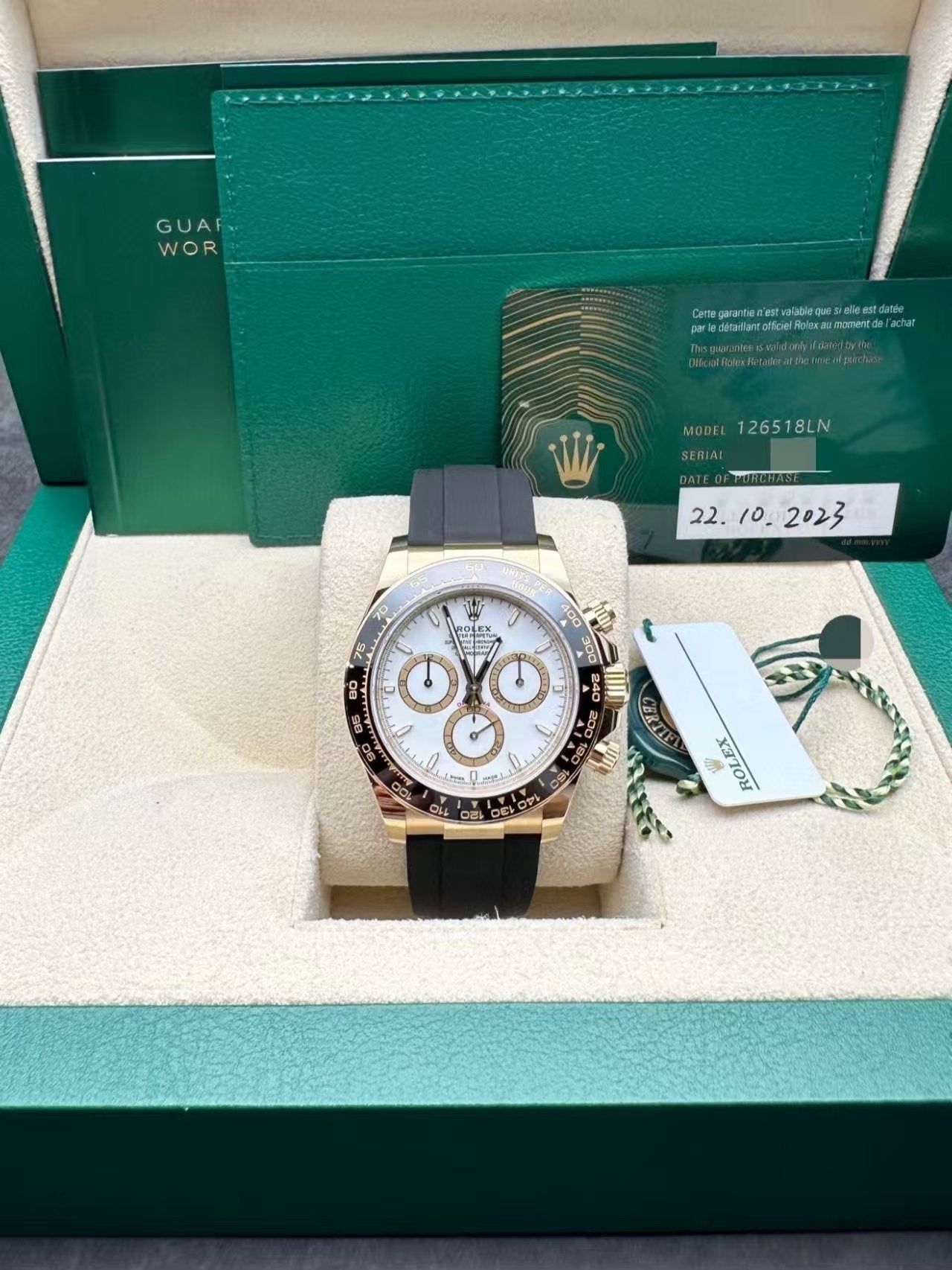Rolex Cosmograph Daytona m126518ln-0002 40mm - Image 7