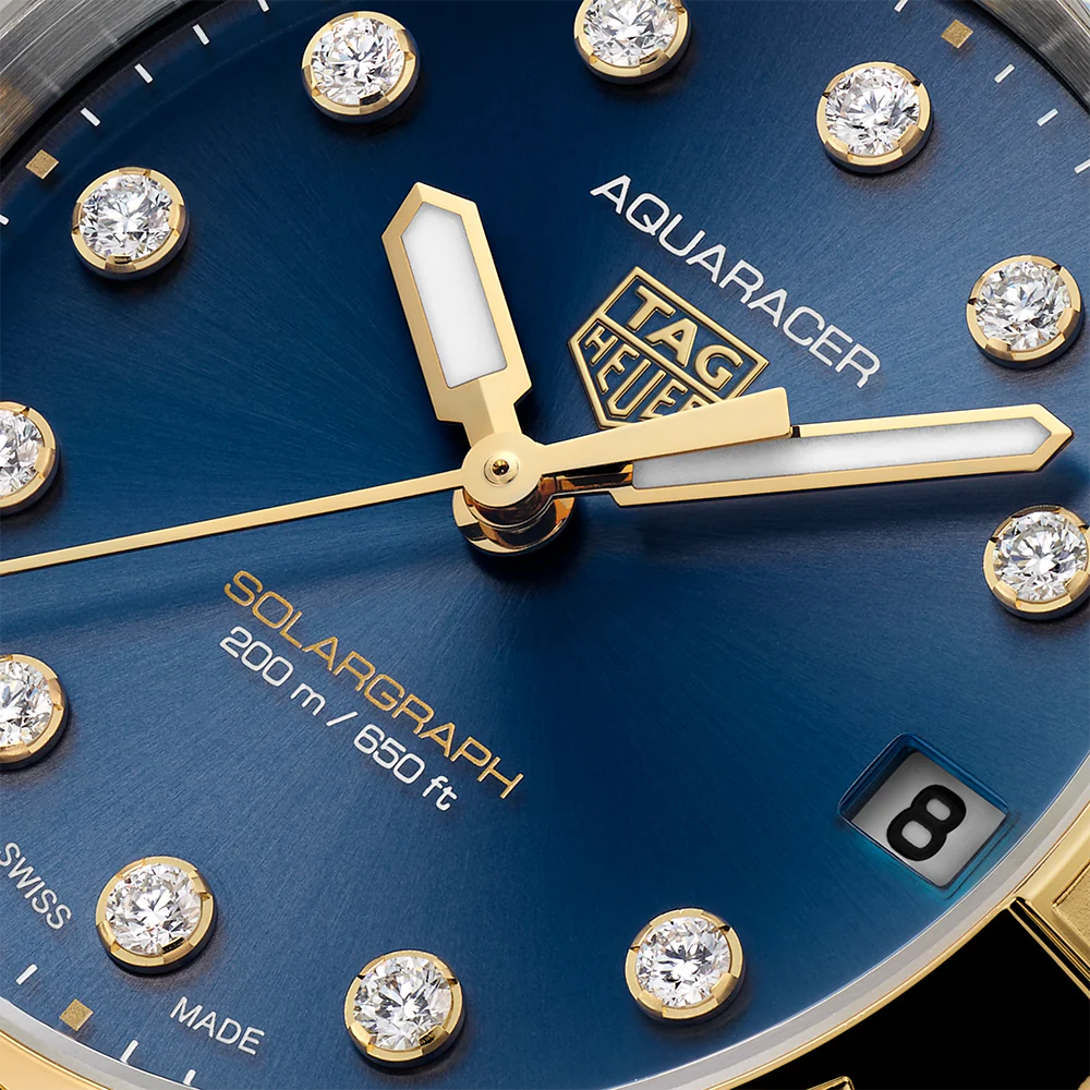 TAG Heuer Aquaracer Professional 200 Solargraph Solar Quartz 34mm WBP1323.BB0004 - Image 4