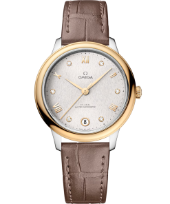 Omega De ville Prestige Stainless steel & 18K Yellow Gold Lady's Watch 34mm 434.23.34.20.52.002