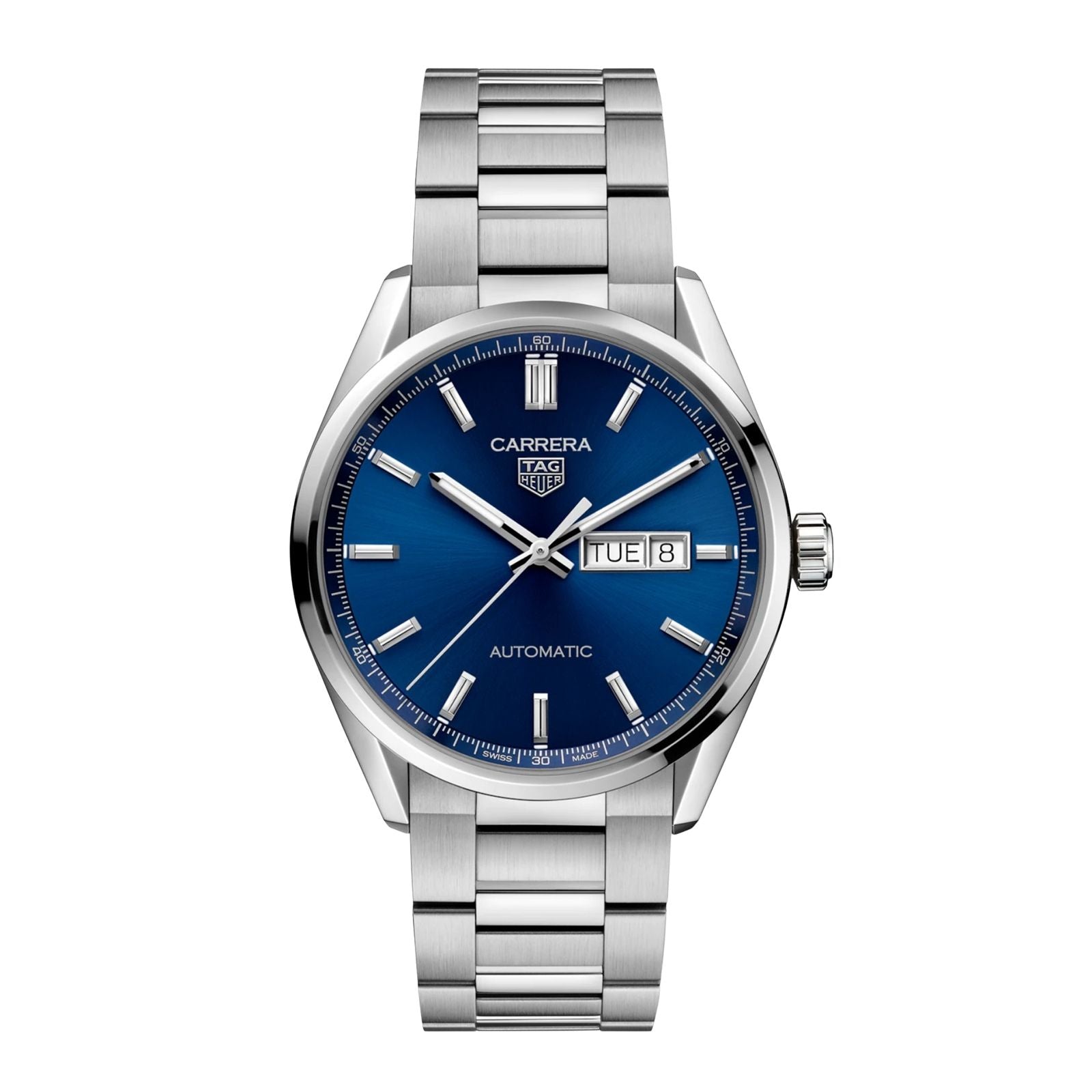 TAG Heuer Carrera Three-Hand Day-Date 41mm Automatic Mens Watch WBN2012.BA0640