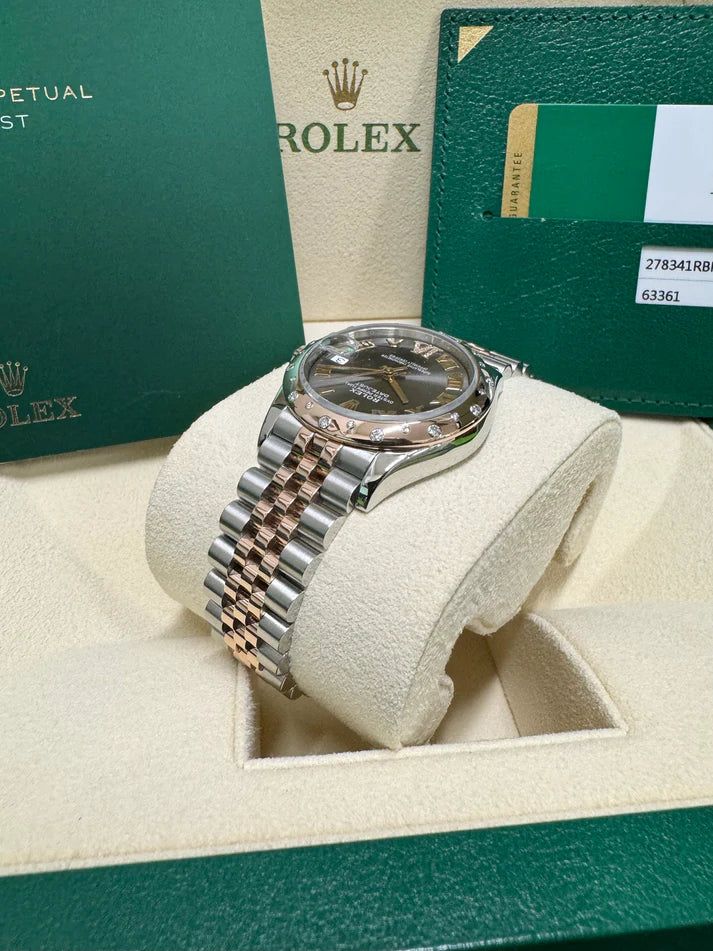 Rolex Datejust m278341-0029/0030 Slate Dial 31mm Dial Oyster Bracelet - Image 6