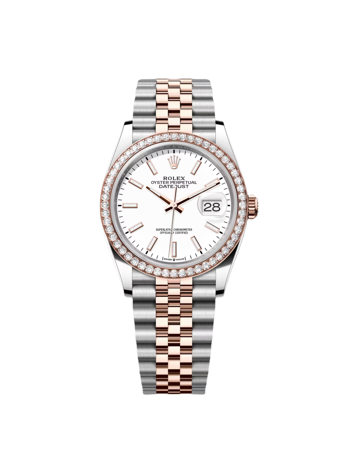 Rolex Datejust 126281RBR White Dial 36mm - Image 2