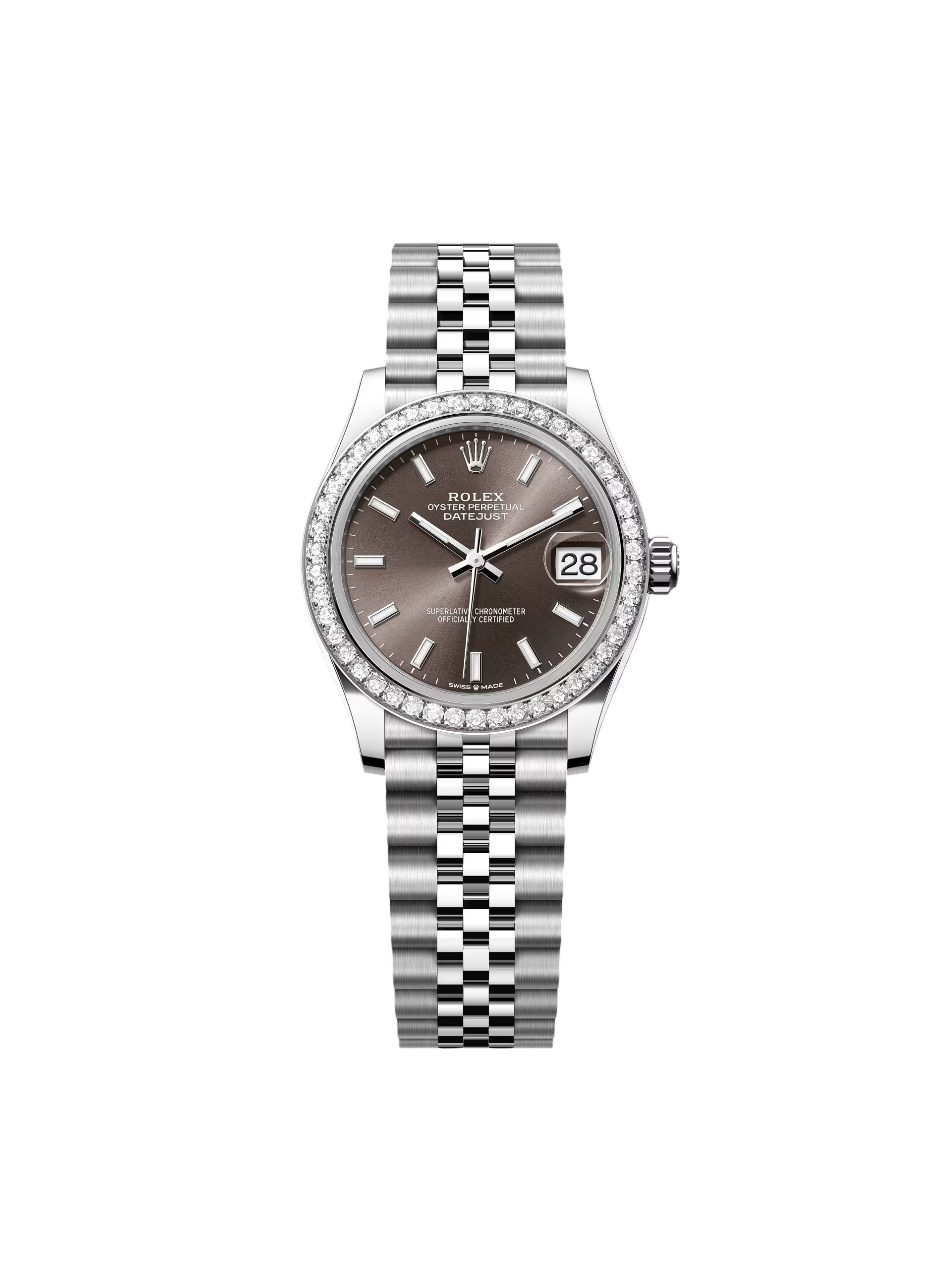 Rolex Datejust m278384RBR Dark Grey 31mm Dial - Image 2