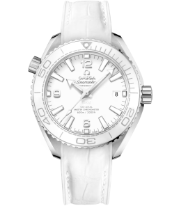 Omega Seamaster Planet Ocean 600M 39.5mm White Dial Stainless Steel Strap 215.33.40.20.04.001
