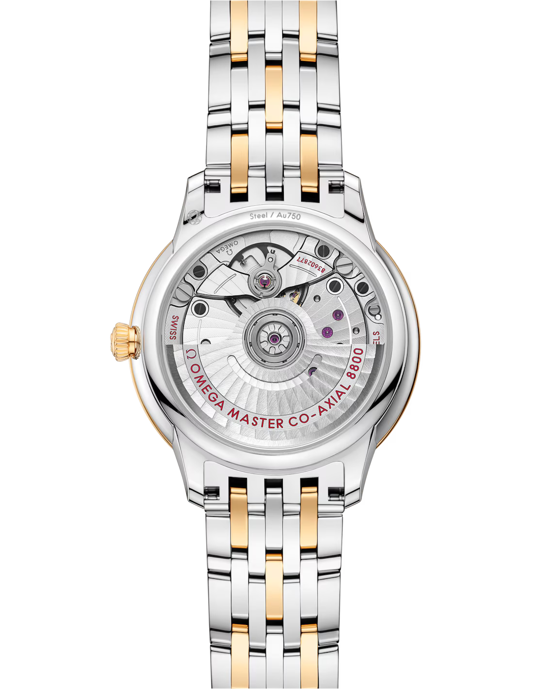 Omega De Ville Prestige, Stainless Steel, 18k Yellow Gold and Diamond-set, 34 mm 434.25.34.20.58.001 - Image 2