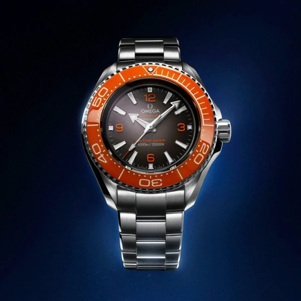 Omega Seamaster Planet Ocean 6000M 45.5mm Grey Dial O‑MEGASTEEL Bracelet 215.30.46.21.06.001 - Image 9
