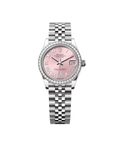 Alternative view of Rolex Datejust m278384RBR-0027/0028 Pink 31mm Dial Oyster Watch