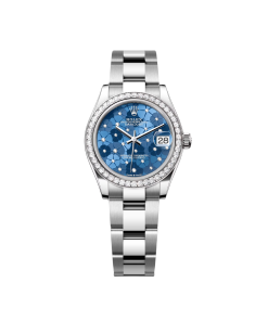 Rolex Datejust m278384RBR-0039/0040 Azzurro Blue 31mm Dial Oyster Watch