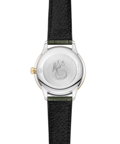 Alternative view of Omega De Ville Prestige 27.5 mm White Dial with Diamonds  Stainless Steel and 18k Yellow Gold Strap 434.23.28.60.55.001