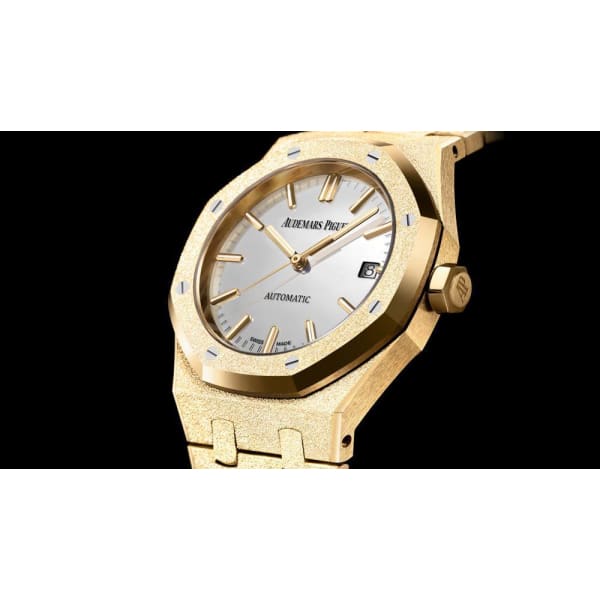Audemars Piguet Royal Oak Frosted Gold Selfwinding Ref. # 15454BA.GG.1259BA.02 - Image 5