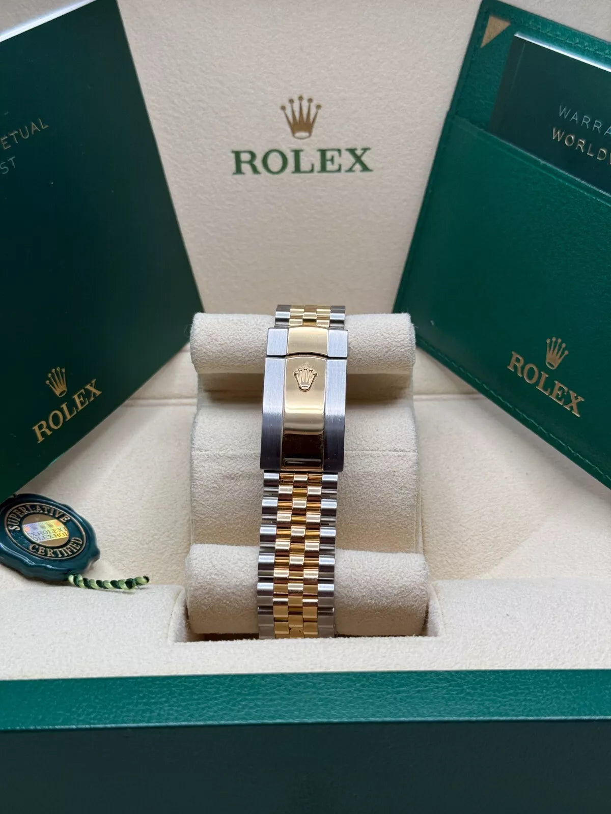 Rolex Datejust 36mm 126233 White Index Dial Two-Tone Jubilee Bracelet Watch - Image 2